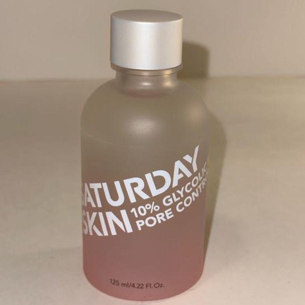 Saturday Skin Pore Clarifying Toner 10% Glycolic Acid 4.22 oz / 125mL Full Size - Picture 6 of 7